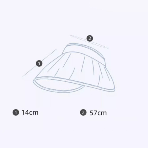 Auringonsuojahattu Shell Cap SININEN blue