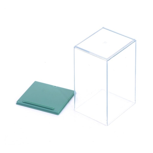 Förvaringsbox Docka Display Box GRÖN L green L