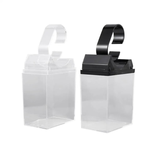 Ur Display Holder Transparent Armbåndsur Etui SORT Black