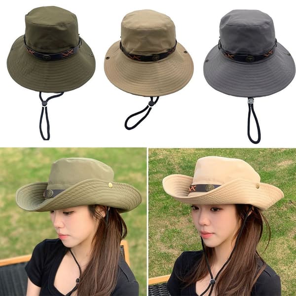 Sommerbøttehatt Solskjerm Cap KHAKI khaki