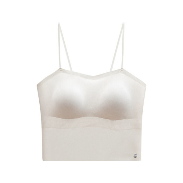Topper Ermeløs elastisk vest HVIT L L white L-L