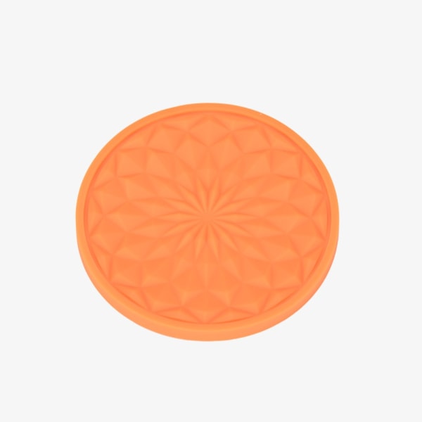 2stk Bil Coasters Cup Coasters ORANGE orange