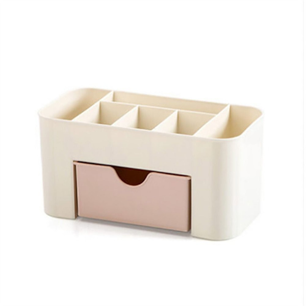 Nordic Desktop Skuffe Kosmetisk Opbevaringsboks PINK pink