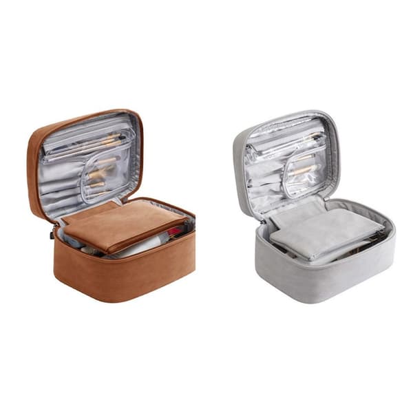 Makeuppung Kosmetikpung GRÅ grey