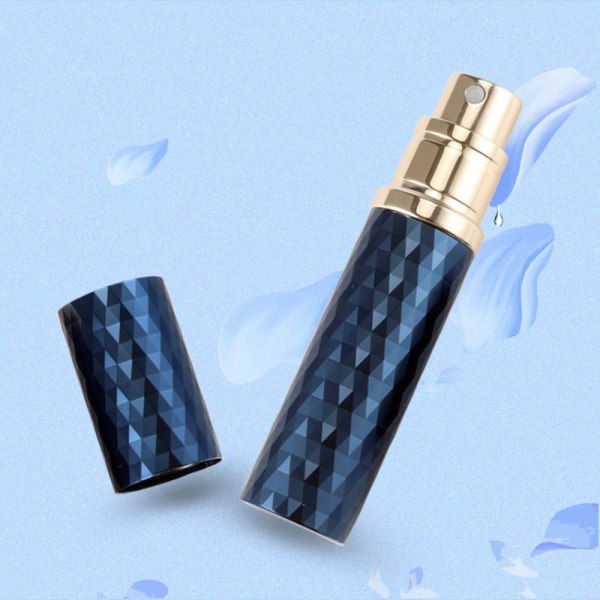 Sprayflaske parfyme påfyllbar flaske BLÅ blue