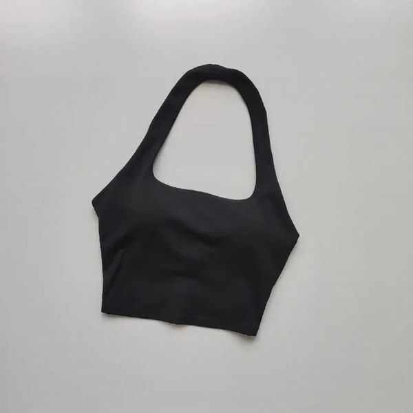 Halter Straps Fitness BH SORT L black L