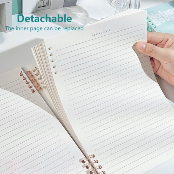 Ringpärm Notebook Loose Leaf Notebook GRÖN B5 Green B5