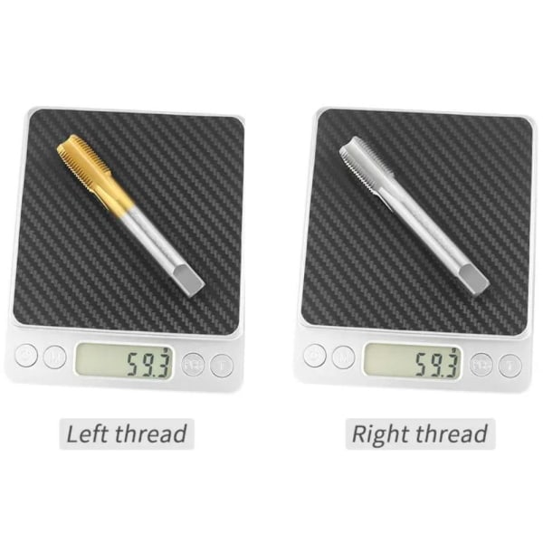 Cykelvevpedalgängtapp Spiralgängtapp SILVER SET SET silver set-set