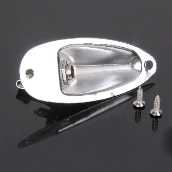 Gitar Jack Plate Gitar Input Jack SVART black