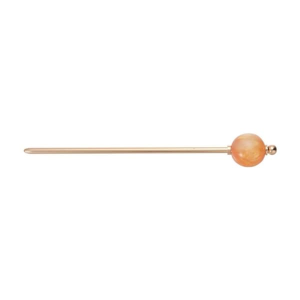 Pyöreä pallo metallinen hiusneula Panfa artefakti 2 2 2