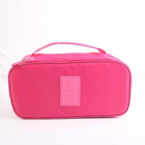 Underkläder Förvaringsväska Kläder Byxor BH Organizer ROSE RED Rose Red