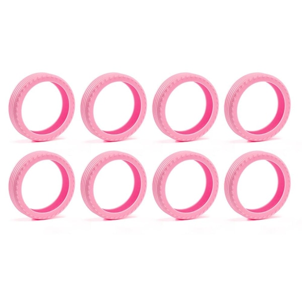 8ST/ Set Resebagage Caster Skor Resväska Hjul Skydd Pink 8Pcs-8Pcs