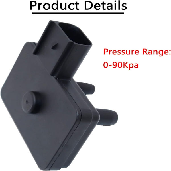 1 stk. EGR-ventil trykkfeedbacksensor sensorerstatning