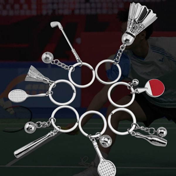 Badminton Nyckelring Nyckelhänge 1 1 1