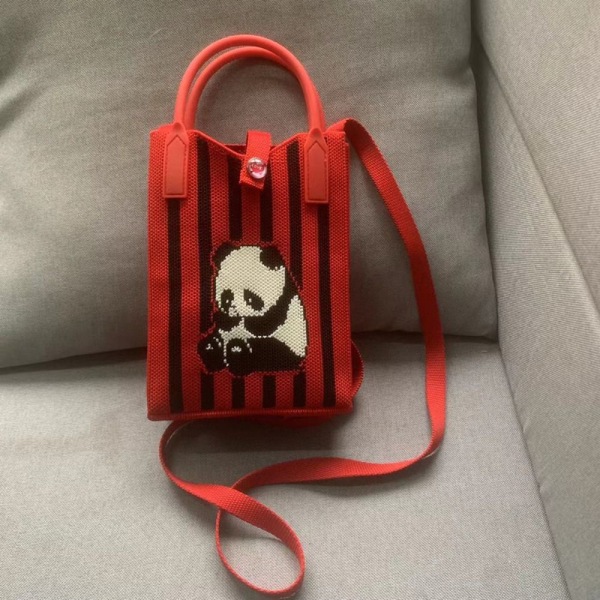 Knit Handbag Knot Wrist Bag 8 8 8