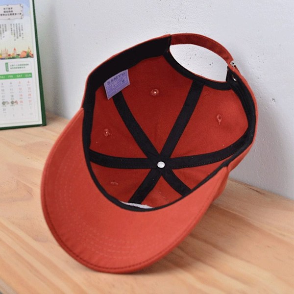 Broderi Baseball Caps Solhatte i bomuld SORT black