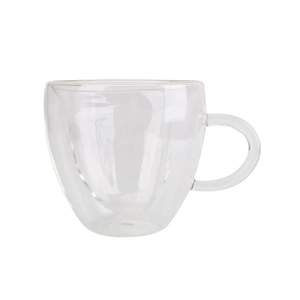 Dubbelväggig Glasmugg Te Ölmugg 240ML 240ML 240ml