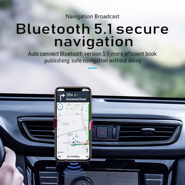 Bil Bluetooth 5.1 Bluetooth Sender & Mottaker Audio Mottaker