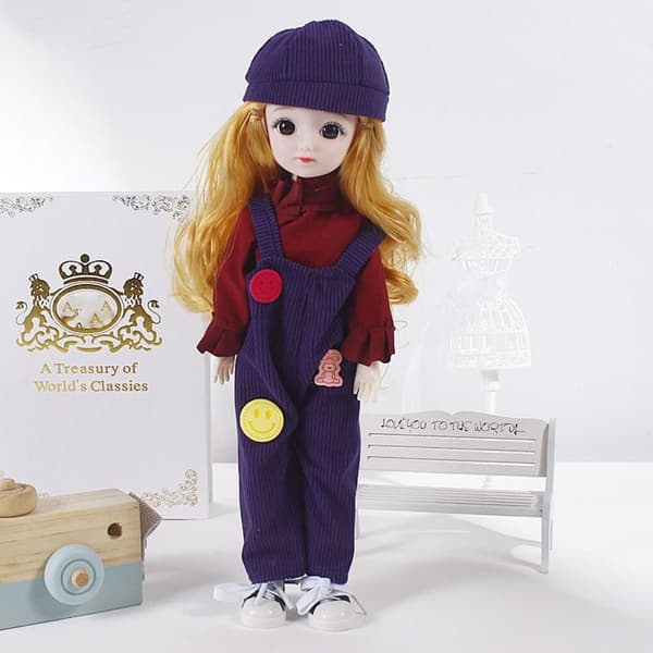 30 cm T-skjorte og prinsessekjoler for dukke 5 5 5
