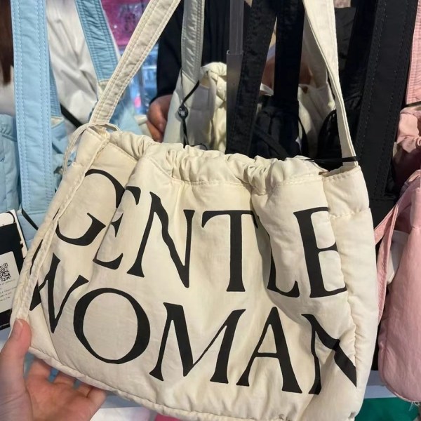 Skuldervesker Semi Dumpling Bags HVIT white