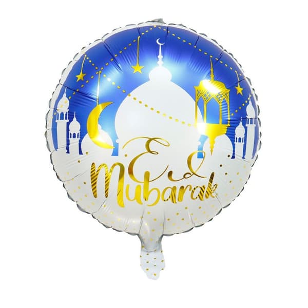 EID MUBARAK Balloner Aluminiumfolie Ballon TYPE E Type E