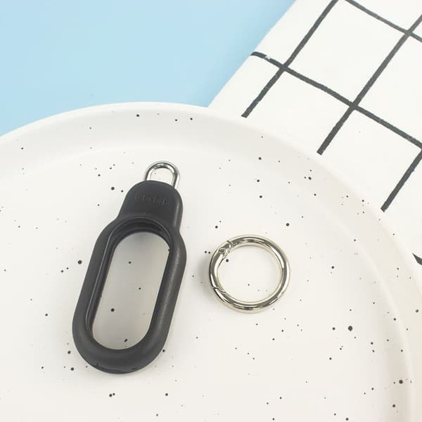 Säkerhetslås Skyddsfodral Tracker Säker Hållare SVART Black