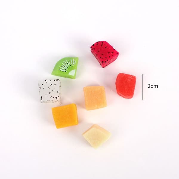 5 stk. Simulert Frukt Hami Melon 3 3 3