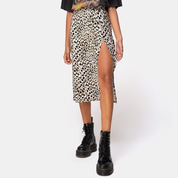 Mellanlång Skrit Leopard Long Skirt MB B MB