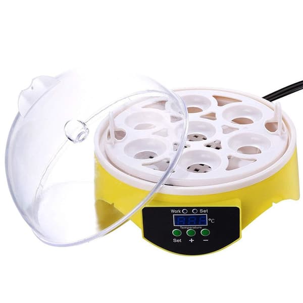 7 æg inkubator ruge maskine rugemaskine EU Plug