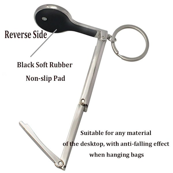 Purse Hanger Håndtaske Hanger SORT Black