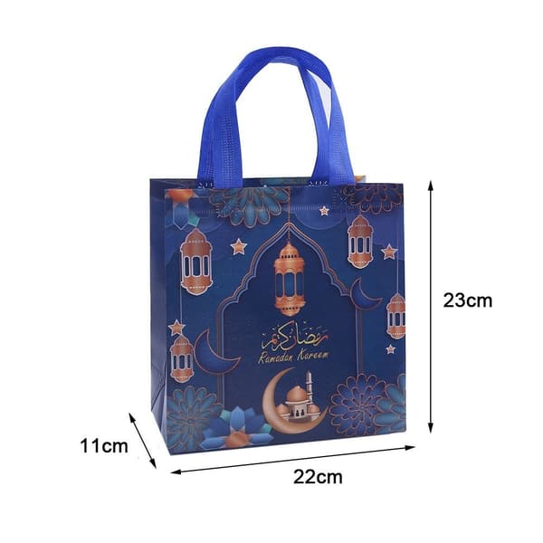 4 st Eid Mubarak Presentpåsar Godis Keks Påse STYLE 4 STYLE 4 Style 4