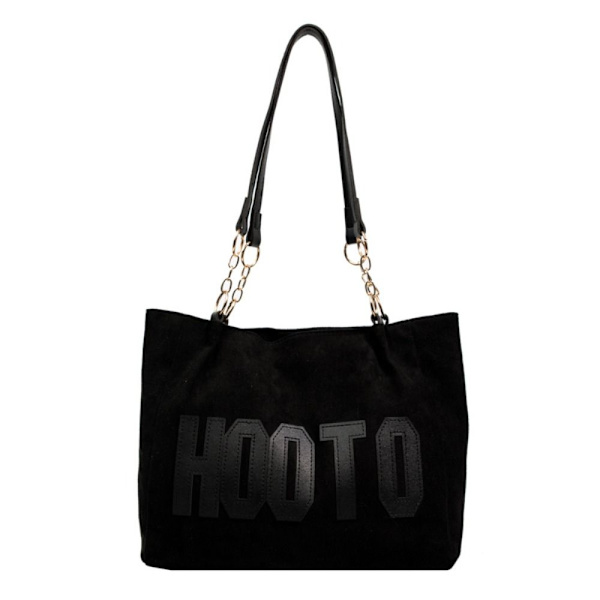 Skuldertaske Tote Big Bag SORT black