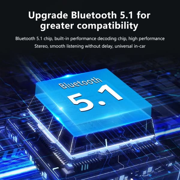 Bil Bluetooth 5.1 Bluetooth Transmitter & Receiver Audio Receiver