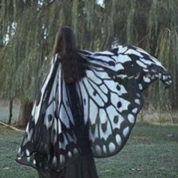 Butterfly Wings Cape Fairy Wings-mantel J J J