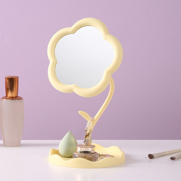 Desktop Makeup Mirrors Dressing Mirror GULT yellow