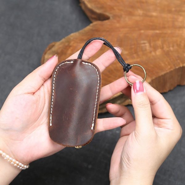 Key Sleeve Key Case VAALEENRUSKEA Light Brown