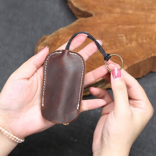 Nyckelfodral Ljusbrun Light Brown