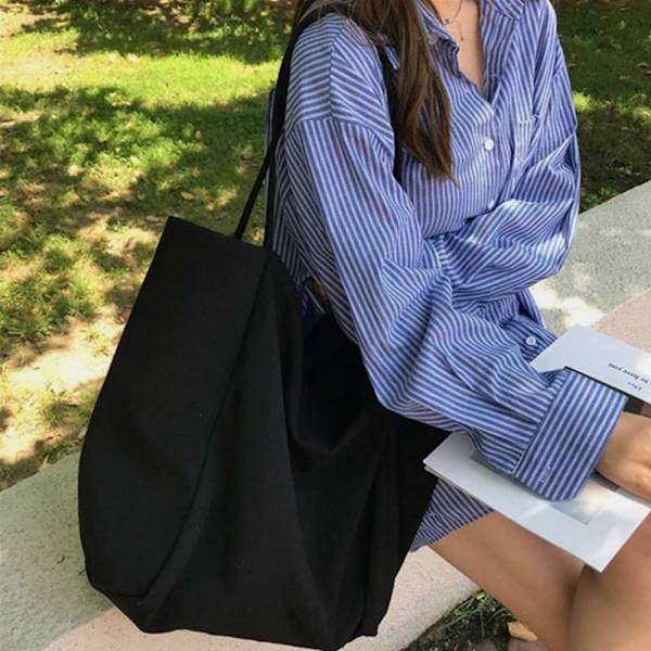 Håndtaske Tote Bag SORT Black