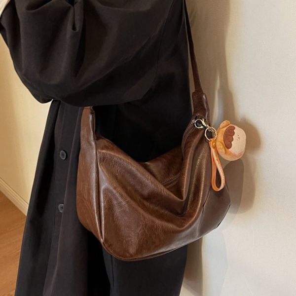 Skuldertaske Crossbody-taske BRUN brown
