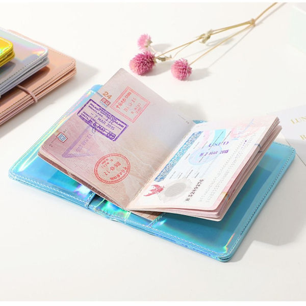RFID Passport Cove Passport Protector GUL Yellow