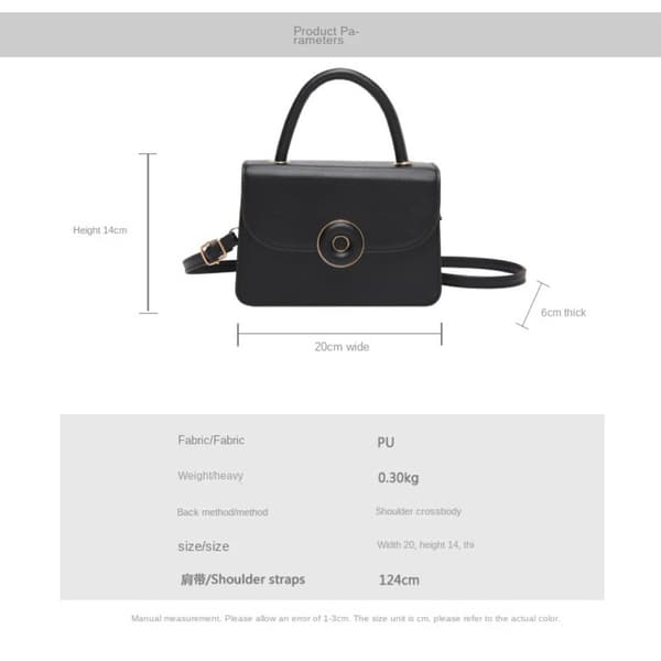 Skulderveske Messengerbag HVIT White