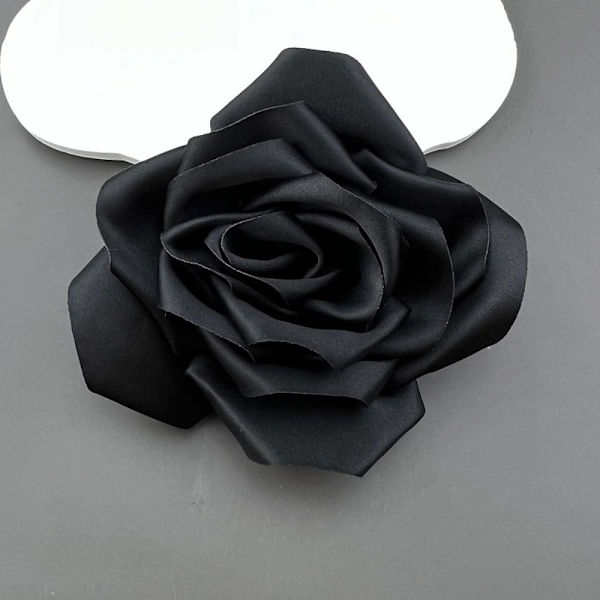 Stor blombrosch Corsage KUNGSBLÅ Royal Blue
