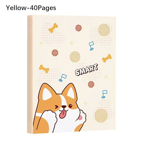 Arkiv Taske Fil Mappe GUL 40 SIDER 40 SIDER Yellow 40 Pages-40 Pages