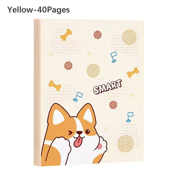 Arkiv Väska Mapp GUL 40 SIDOR 40 SIDOR Yellow 40 Pages-40 Pages