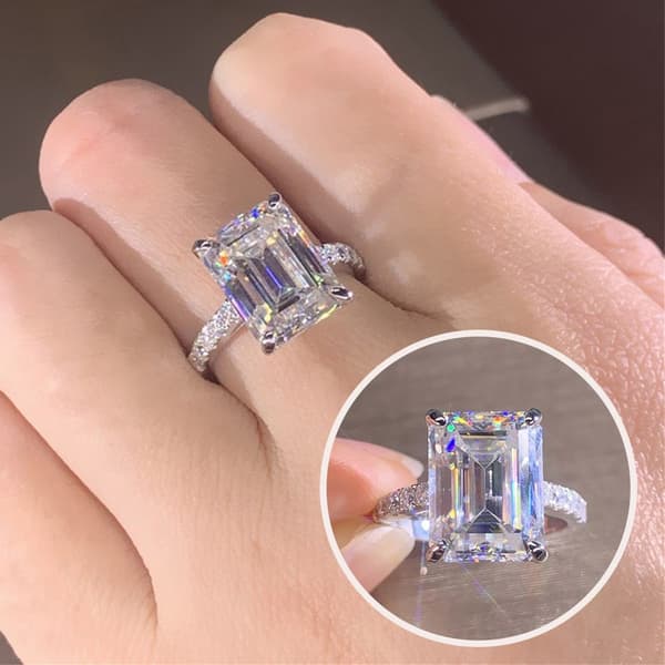 Zircon Ringe Mode Ring STØRRELSE 10 STØRRELSE 10 size 10