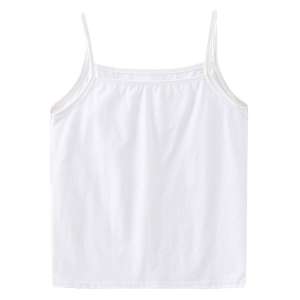 Crop Tops Vest T-paidat VALKOINEN L White L