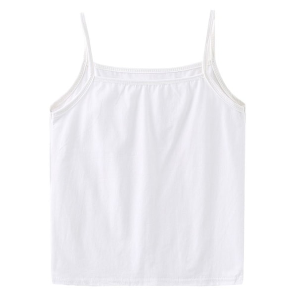 Crop Tops Vest T-Shirts SORT L Black L