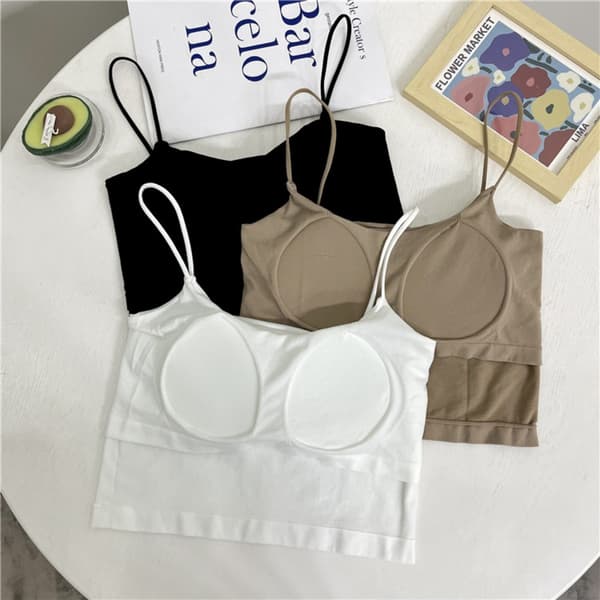 Camisole-väst för dam, GRÅ Grey