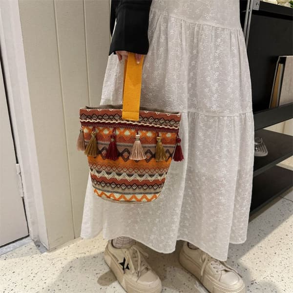 Rød Håndtaske Shopper Red