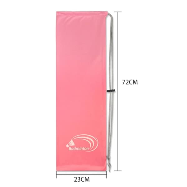 Badminton Racketer Bag Rackertpose Deksel ROSA pink